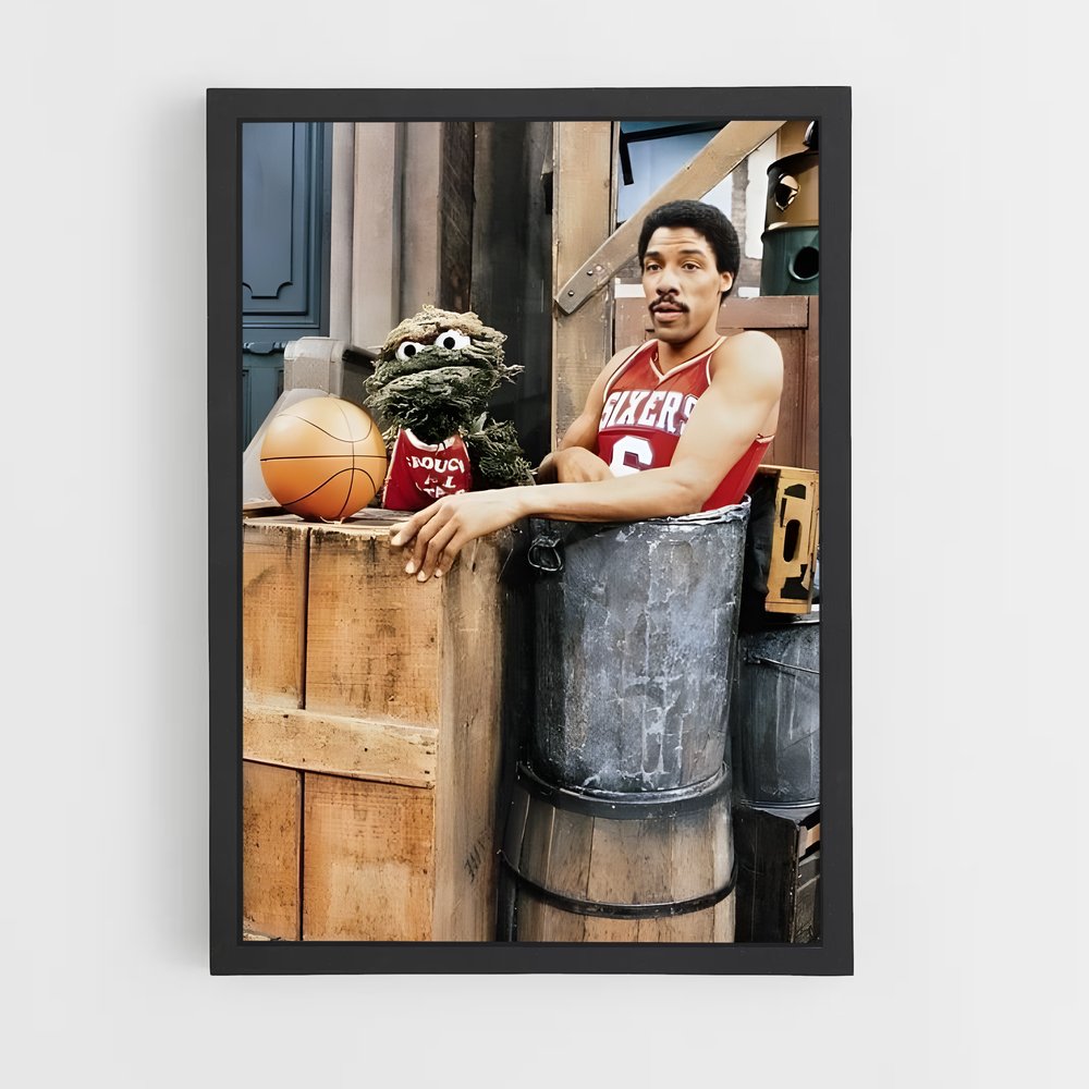 Poster Dribbleur sur Caisse – affiche Basketball (vue 2)